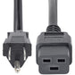 3FT COMPUTER POWER CORD NEMA 5-15P TO C19 COMPUTER POWER CABLE