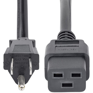 6FT COMPUTER POWER CORD NEMA 5-15P TO C19 COMPUTER POWER CABLE