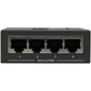 POE + MIDSPAN INJECTOR GIGABIT 4 PORT POWER OVER ETHERNET INJECTOR