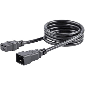 6FT COMPUTER POWER CORD C19 TO C20 AC POWER EXTENSION CABLE CORD