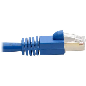 7FT CAT6 CAT6A PATCH CABLE 10G AUGMENTED STP SNAGLESS RJ45 MM BLUE