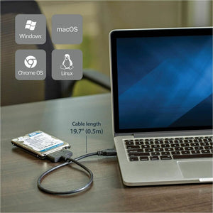 SATA TO USB CABLE USB 3.1 CORD 2.5 SSD HDD PORTABLE ADAPTER CABLE