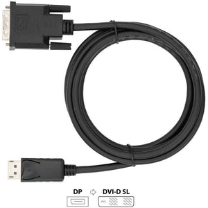 DISPLAYPORT TO SL DVI 1.8M ACTIVE CABLEM/M