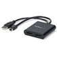 MDP TO DP MULTI MONITOR ADAPTER 2 MINI DISPLAYPORT SPLITTER MST HUB