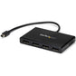 MDP TO DP MULTI MONITOR ADAPTER 4 MINI DISPLAYPORT SPLITTER MST HUB