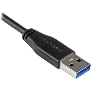 USB 3.0 TO MICRO B CABLE 6FT 2M SLIM RIGHT ANGLE MICRO USB CABLE