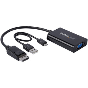 DISPLAYPORT TO VGA ADAPTER - DP TO VGA CONVERTER MONITOR DONGLE