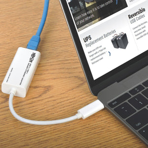 USB TO GIGABIT ENET ADAPTER USB 3.0 TYPE-C 10/100/1000 MBPS