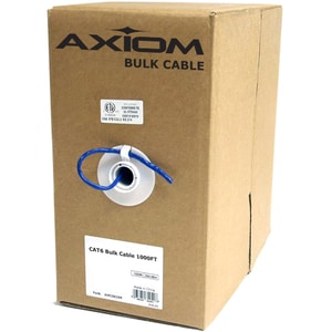 1000FT BULK CAT6 23AWG 4PR SOLID CONDUCTOR 550MHZ