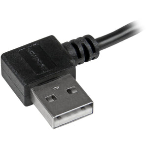 6FT RIGHT ANGLE MICRO USB CABLE USB A TO MICRO B CHARGING CORD