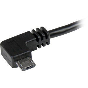 6FT RIGHT ANGLE MICRO USB CABLE USB A TO MICRO B CHARGING CORD