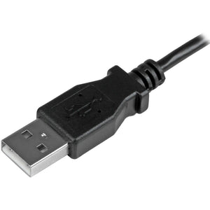 3FT LEFT ANGLE MICRO USB CABLE USB A TO MICRO B CHARGING CORD