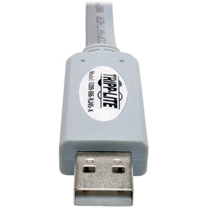 USB TO RJ45 ROLLOVER CABLE M/M CISCO SERIAL USB TYPE-A TO RJ45