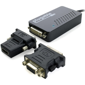 PLUGABLE UGA-3000 USB 3.0 TO DVI/VGA/HDMI