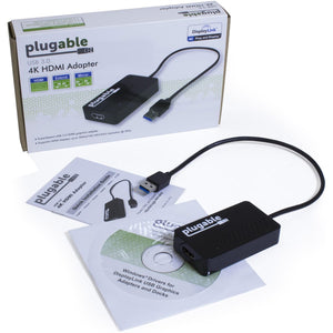 PLUGABLE UGA-4KHDMI USB 3.0 TO HDMI 4K VIDEO ADAPTER