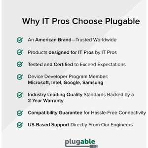 PLUGABLE USB2-OTGE100 USB OTG MICRO-B TO ETHERNET ADAPTER