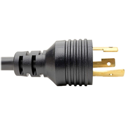 6IN POWER CORD ADAPTER 12AWG 20A L5-20P TO L5-20R LOCKING PLUGS