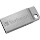 32GB METAL EXECUTIVE USB 2.0 FLASH DRIVE SILVER