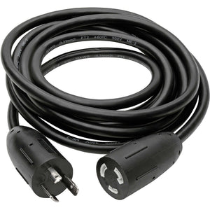 15FT POWER EXTENSION CORD 12AWG 20A L5-20P TO L5-20R LOCKING PLUGS