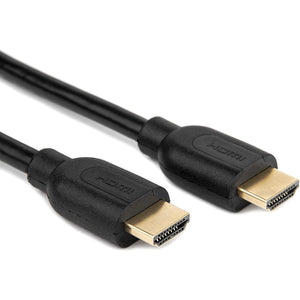 1M HDMI TO HDMI M/M WITH ETHERNET CABLE BLACK