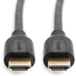 2M HDMI TO HDMI M/M WITH ETHERNET CABLE BLACK