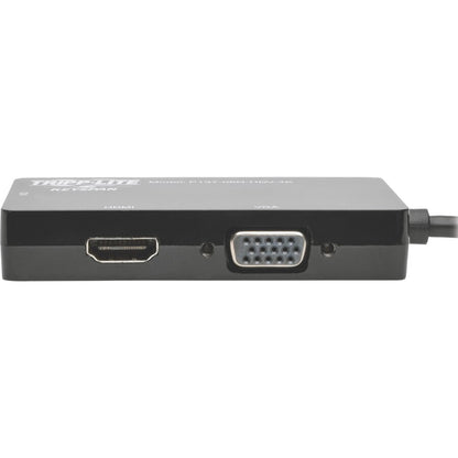 6IN MINI DPORT TO VGA DVI HDMI ADAPTER CONVERTER 4KX2K DP 1.2