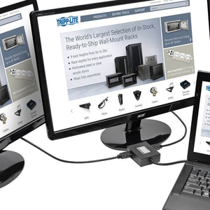 DISPLAYPORT TO HDMI SPLITTER 2-PORT 1080P 1920X1080 60HZ