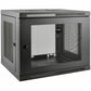 9U WALL MOUNT RACK ENCLOSURE SERVER CABINET DEEP LOW PROFILE