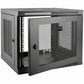 9U WALL MOUNT RACK ENCLOSURE SERVER CABINET DEEP LOW PROFILE