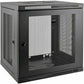 12U WALL MOUNT RACK ENCLOSURE SERVER CABINET DEEP LOW PROFILE