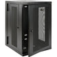 18U WALL MOUNT RACK ENCLOSURE SERVER CABINET HINGED DEEP W/DOORS