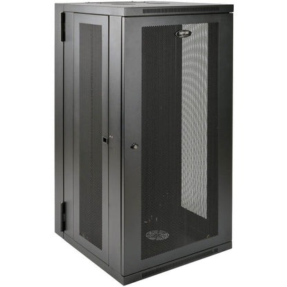 26U WALL MOUNT RACK ENCLOSURE SERVER CABINET HINGED BACK DEEP