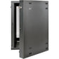 18U WALL MOUNT RACK ENCLOSURE CABINET HINGED DEEP ACRYLLIC WINDOW