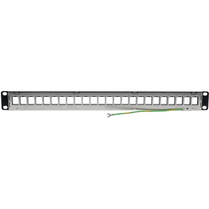 24PORT CAT5E/6 RJ45 USB HDMI PATCH PANEL 1U RACKMOUNT