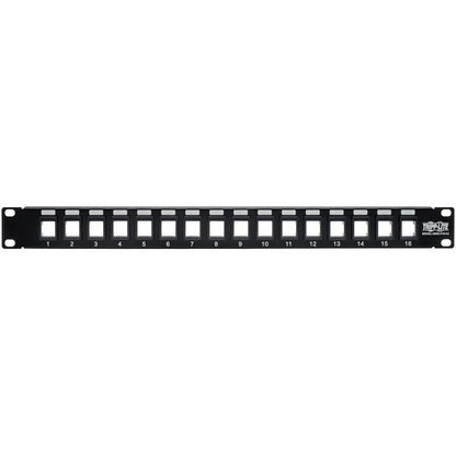 16PORT CAT5E/6 RJ45 USB HDMI PATCH PANEL 1U RACKMOUNT