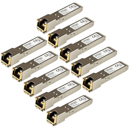 10 PACK HP J8177C HPE RJ45 1G SFP MODULE COPPER SFP TRANSCEIVER