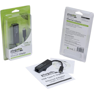 PLUGABLE USBC-E1000 USB C ETHERNET ADAPTER