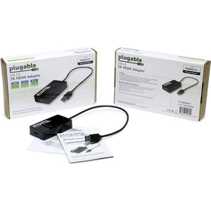 PLUGABLE UGA-2KHDMI USB 3.0 TO HDMI VIDEO ADAPTER