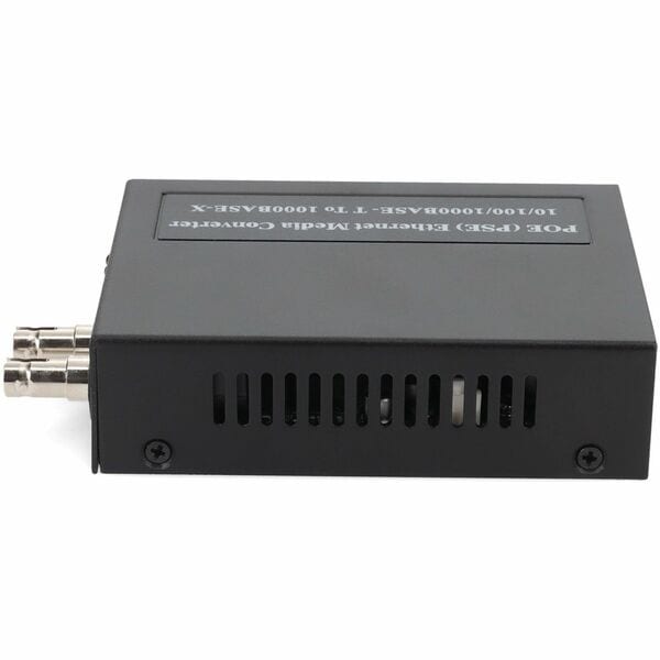 1GBS 1 RJ-45 TO 1 ST PORT POE+ MEDIA CONVERTER