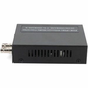 1GBS 1 RJ-45 TO 1 ST PORT POE+ MEDIA CONVERTER