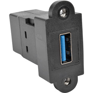 USB KEYSTONE JACK COUPLER F/F USB 3.0 PANEL MOUNT ALL-IN-ONE