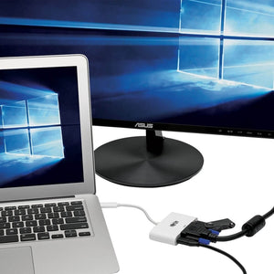 USB-C TO DVI VIDEO ADAPTER DP ALTERNATE MODE W/ USB CHARGING
