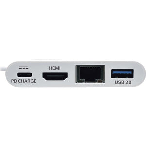 USB-C TO HDMI VIDEO ADAPTER USB 3.1 GEN 2 W/ HUB CHARGING GBE