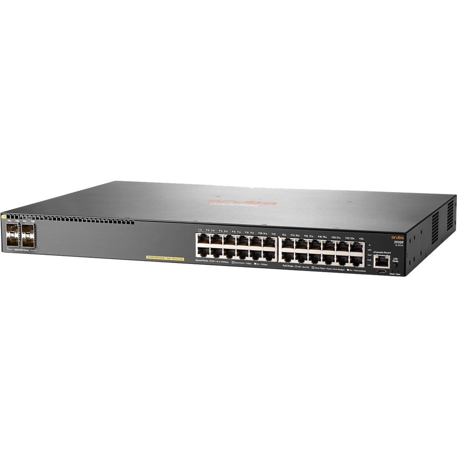 ARUBA 2930F 24G POE+ 4SFP 370W SWITCH PL-35 PROMO NO DEAL REG