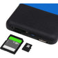 USB 3.0 TO SATA HARD DRIVE W/ SD READER ENCLOSURE 2.5IN NO HD