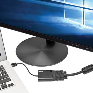 USB TO VGA VIDEO ADAPTER 1080P USB 2.0 MULTI MONITOR CONVERTER