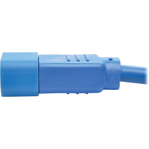 3FT POWER EXTENSION CORD 14AWG 15A C14 TO C13 HEAVY DUTY BLUE