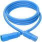 6FT PWR EXTENSION CORD 14AWG 15A C14 TO C13 HEAVY DUTY SJT BLUE