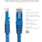 8FT BLUE CAT6 ETHERNET CABLE RJ45 UTP PATCH CABLE GIGABIT LAN