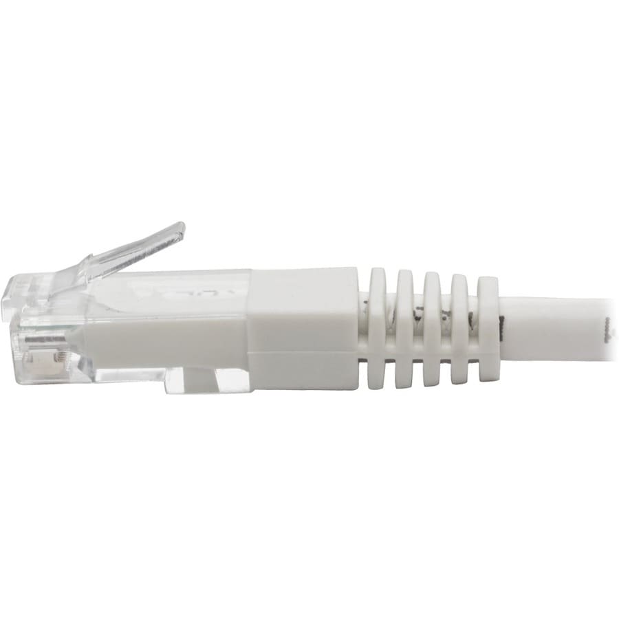 15FT CAT6 WHITE GIGABIT MOLDED RJ45 M/M 24 AWGPATCH CABLE 550MHZ